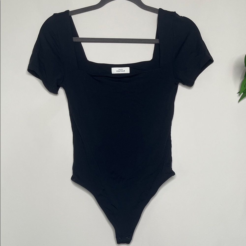 Babaton Contour Black Bodysuit